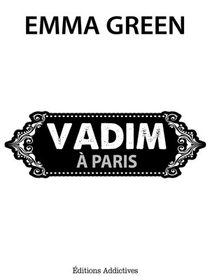 cover image of Vadim à Paris